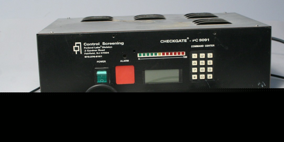 Autoclear checkgate 8091 security metal detector 9000