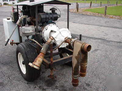 Irrigation water pump kubota diesel berkley pump