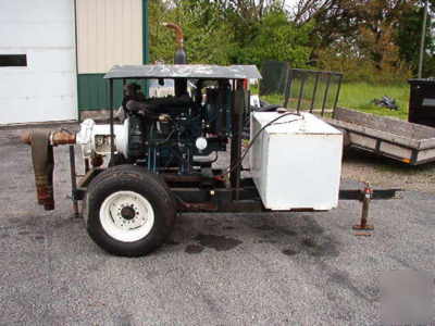 Irrigation water pump kubota diesel berkley pump