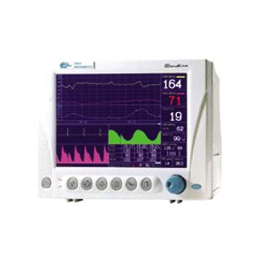 New tft maternal fetal monitor, ecg SPO2 nibp resp temp