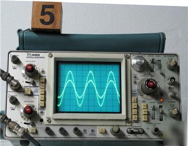 Tektronix 465 100 mhz dual channel oscilloscope tektron