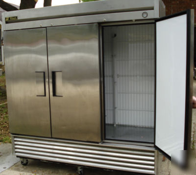 True t-72F commercial 3-door reach-in freezer T72F