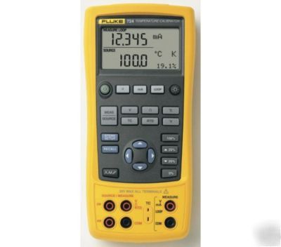 New fluke 724 temperature calibrator * * msrp 1595 usd