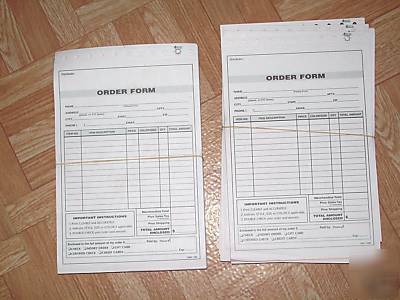 Order forms 200 total great for businesses