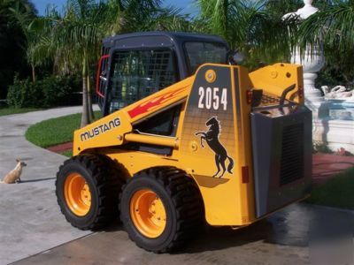 2008 mustang 2054 skid loader 40 hrs