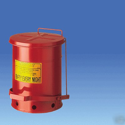 6 gallon oily waste can - fm approved 09110