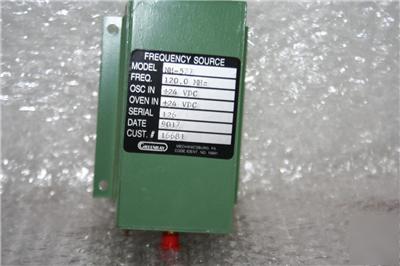 Greenray frequency source model nh-577 / freq. 120 mhz