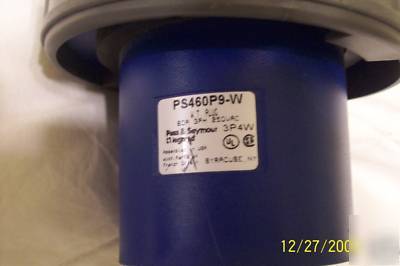 Pass & seymour PS460P9W watertight industrial plug