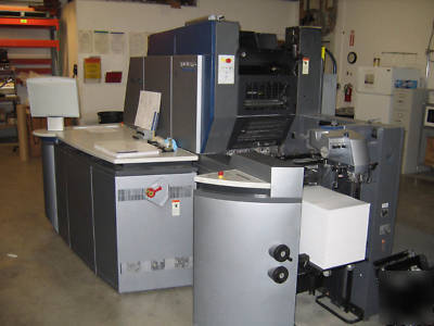 2001 heidelberg qmdi 46-4 pro 4 color offset press