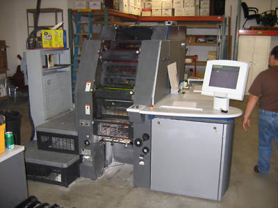 2001 heidelberg qmdi 46-4 pro 4 color offset press
