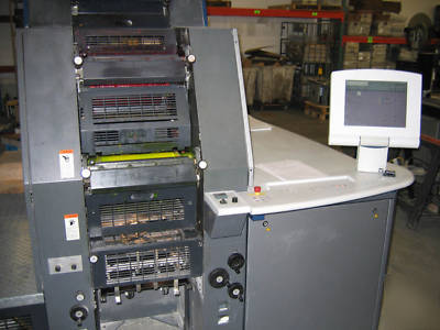 2001 heidelberg qmdi 46-4 pro 4 color offset press