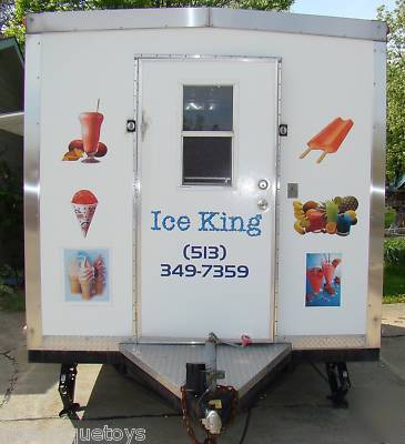 Concession trailer all a cart 12 x 8 self contained 