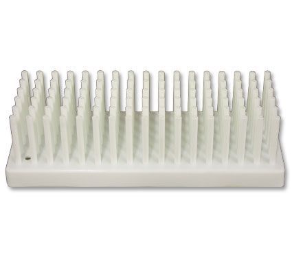 Lot of 76 plastic test tube racks science lab 102-pin