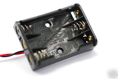 New 2PCS 3XAAA 4.5V/3.6V battery holder plastic brand 
