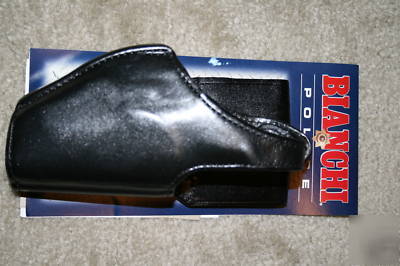 New bianchi police black leather holster 97A rh #16700 
