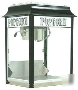 Paragon 1911 8OZ black popcorn machine w/free bonus 