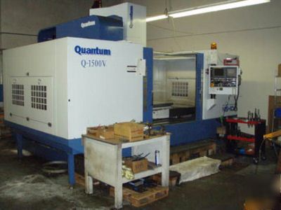 Quantum nishida Q1500V 2004 cntl fanuc 18M 62