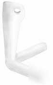 White fisher glass filler arm - 113-1019