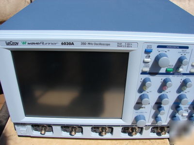 Lecroy waverunner 6030A oscilloscope 350 mhz excellent 