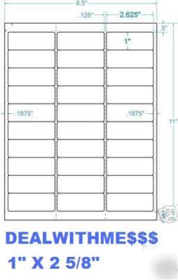 30000 laser inkjet address mailing labels 1