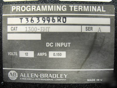 Allen bradley 1395-A68-D1-P10-P50 11.2KW 15HP dc drive 