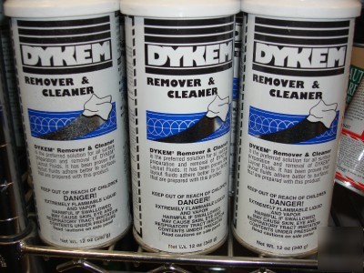 3-12OZ dykem remover & cleaner aerosal cans