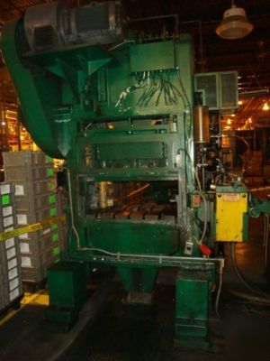 60 ton minster strghtside double crank press vari-speed