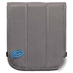 New TIMBUK2 bifold wallet - gunmetal/gunmetal/gunmetal