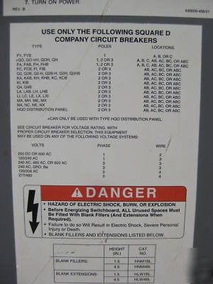 Square d qed i-line switchboard 4000 amp 3000A 480Y/277