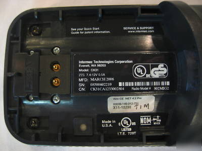 Intermec CK31 handheld computer CK31CA1233002804 used