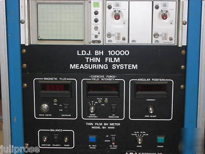 Ldj industries thin film bh measuring system