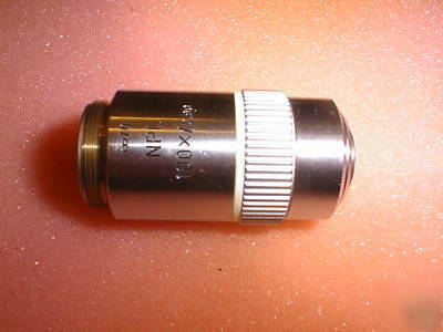 Leitz microscope objective npl 100X/0.9 infinity/0 exc+