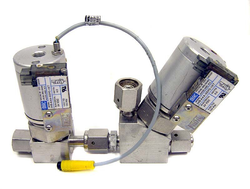 Lot swagelock diaphragm valve mac solenoid turck sensor
