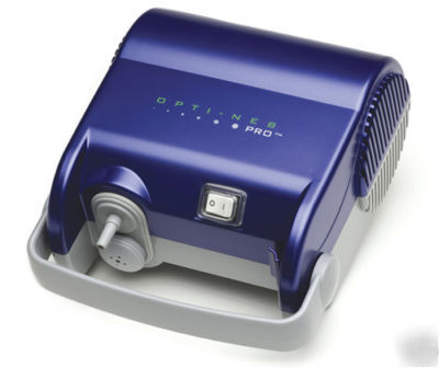 New hudson opti-neb pro portable nebulizer w/ extras 