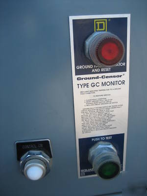 Square d qed BPO364 bolt loc panel 4000 amp a 4W ground
