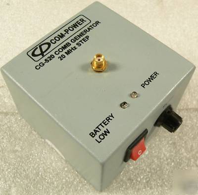 Com - power cg 520 comb generator. 20 mhz step on sale 