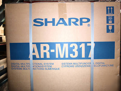 Sharp ar-M317 mfp copier, printer, scanner