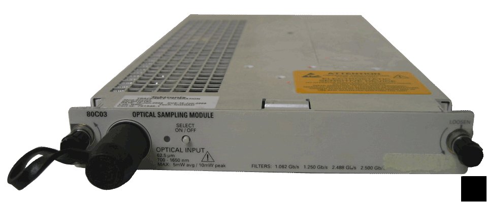 Tektronix 80C03 optical sampling module CSA8000 TDS8000