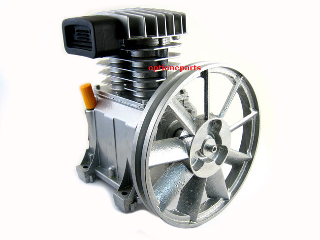 Air compressor pump for 3 hp motor twin cylinder pro