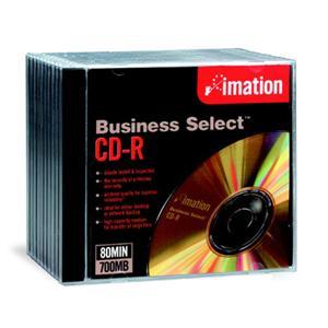 Imation business select 52X cd-r media