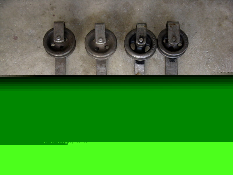 Meat hooks with roller butcher supply processing 