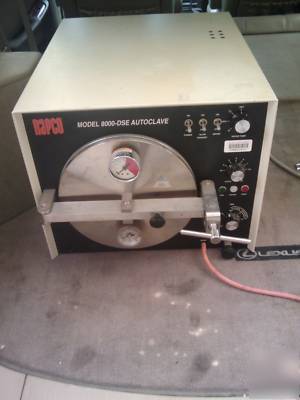 Napco 8000-dse autoclave sterilizer medical dental