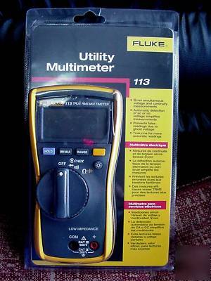 New fluke 113 utility multimeter no 