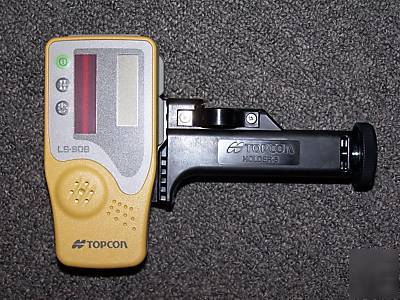 New topcon rl-H3C laser, ls-80B, tripod & 8' ft/ins rod