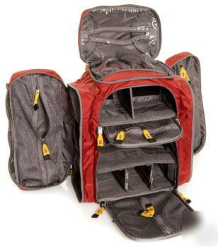 Statpacks perfusion emt ems trauma bag back pack red
