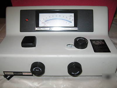 Tested spectronic 20+ spectrophotometer, excellent cond