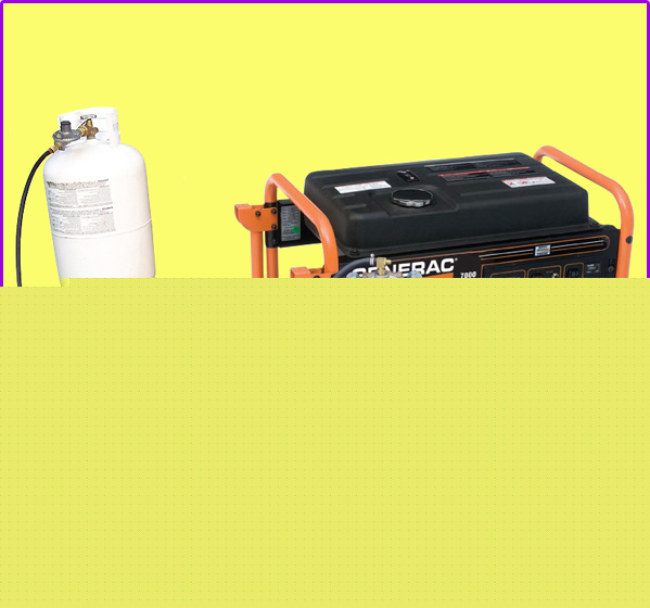 Tri-fuel kit for generac gp series portable generators