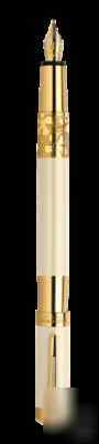 Waterman elegance ivory gt fp-blue medium 