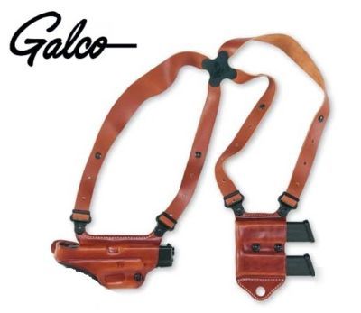 Galco miami classic shoulder rig holsters MC202 tan rh