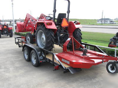 Mahindra 4025 2WD with front end loader and attachments